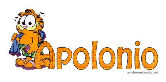 Gif Animado del Nombre Apolonio. Firma animada del Nombre Apolonio. 