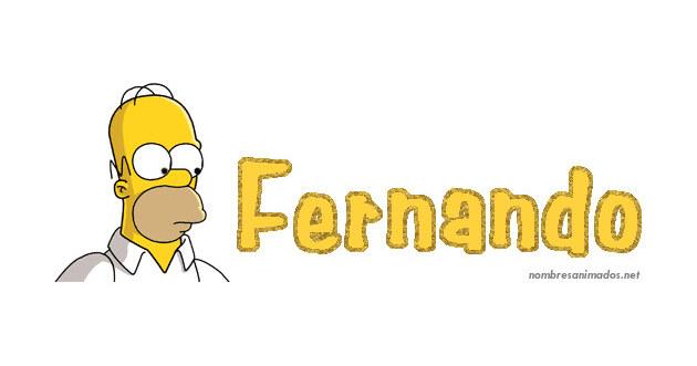 Gifs Animados Del Nombre Fernando - 0545