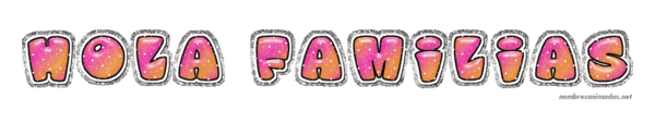 gif hola familias animado