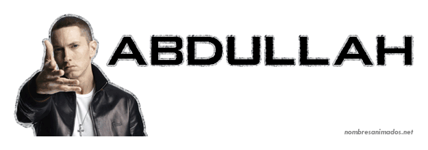 GIF animado nombre abdullah - 0550