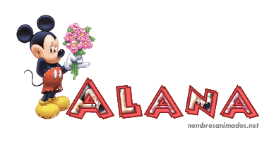 GIF animado nombre alana - 0555