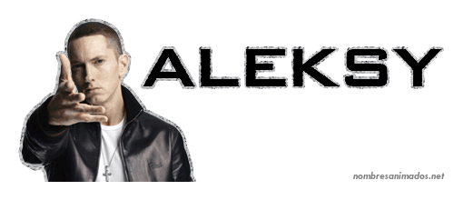 GIF animado nombre aleksy - 0550