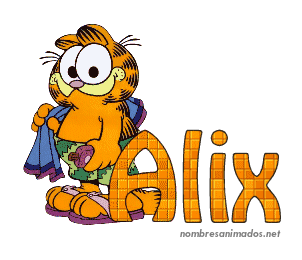 GIF animado nombre alix - 0556