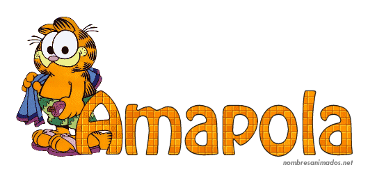 GIF animado nombre amapola - 0556