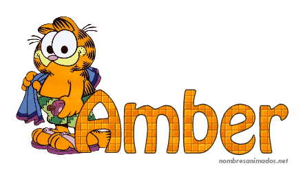 GIF animado nombre amber - 0556