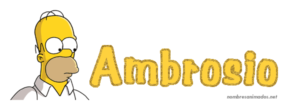 GIF animado nombre ambrosio - 0545