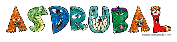 Gifs Animados Asdrubal. Imágenes Animadas del Nombre Asdrubal