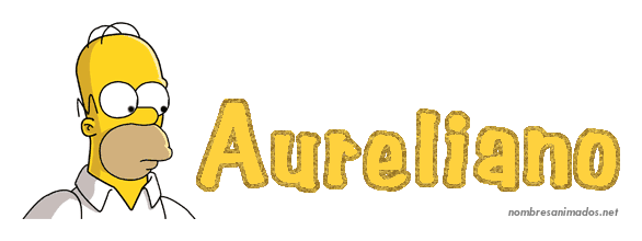 GIF animado nombre aureliano - 0545