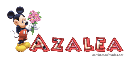 GIF animado nombre azalea - 0555