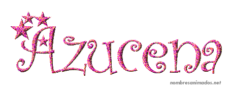 Gifs Animados del Nombre Azucena. Imágenes gifs. Firmas animadas