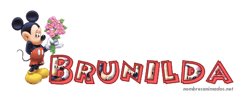 GIF animado nombre brunilda - 0555