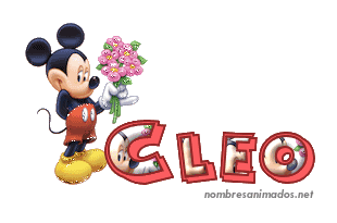 GIF animado nombre cleo - 0555