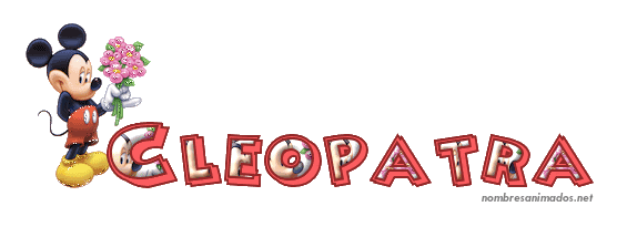 GIF animado nombre cleopatra - 0555