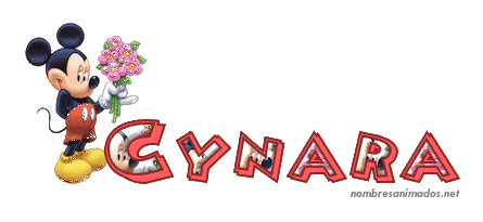 GIF animado nombre cynara - 0555