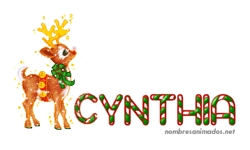GIF animado nombre cynthia - 0557