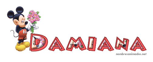 GIF animado nombre damiana - 0555