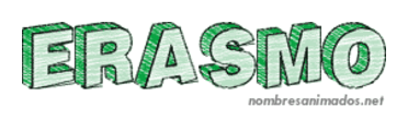 Gifs Animados del Nombre Erasmo. Imágenes gifs. Firmas animadas
