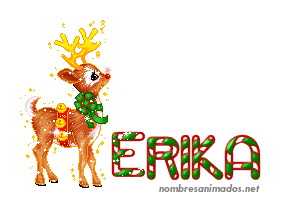 GIF animado nombre erika - 0557