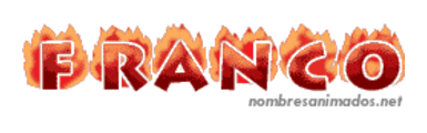 Gifs Animados del Nombre Franco. Imágenes gifs. Firmas animadas