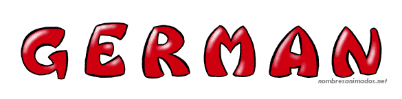 Gifs Animados del Nombre Germán. Imágenes gifs. Firmas animadas