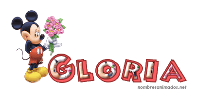 GIF animado nombre gloria - 0555