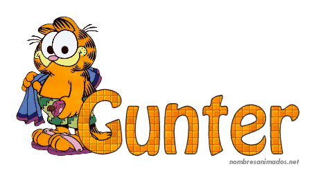 GIF animado nombre gunter - 0556