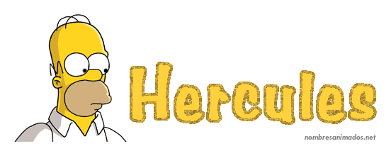 GIF animado nombre hercules - 0545