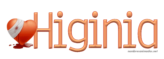 Gifs Animados del Nombre Higinia. Imágenes gifs. Firmas animadas