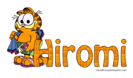 GIF animado nombre hiromi - 0556