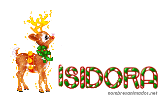 GIF animado nombre isidora - 0557