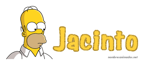 GIF animado nombre jacinto - 0545