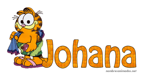 GIF animado nombre johana - 0556