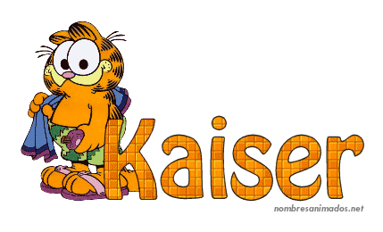 GIF animado nombre kaiser - 0556