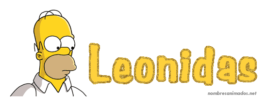 GIF animado nombre leonidas - 0545