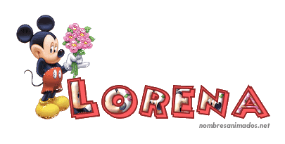 GIF animado nombre lorena - 0555