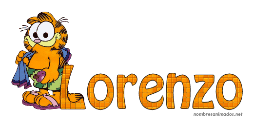 GIF animado nombre lorenzo - 0556