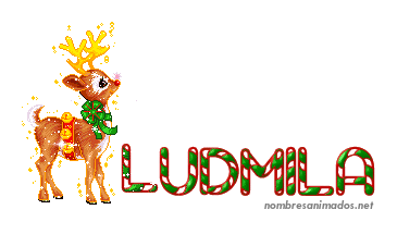 GIF animado nombre ludmila - 0557