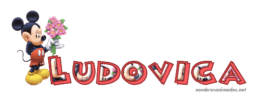 GIF animado nombre ludovica - 0555
