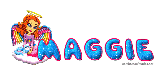 Gifs Animados del Nombre Maggie. Imágenes gifs. Firmas animadas