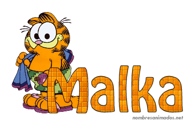 GIF animado nombre malka - 0556