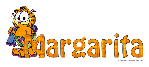 GIF animado nombre margarita - 0556