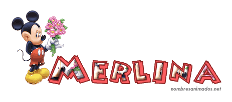 GIF animado nombre merlina - 0555