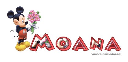 GIF animado nombre moana - 0555