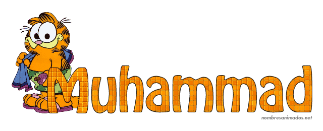GIF animado nombre muhammad - 0556