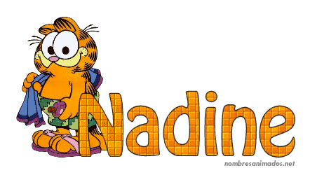 GIF animado nombre nadine - 0556