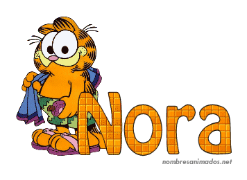 GIF animado nombre nora - 0556