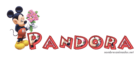 GIF animado nombre pandora - 0555
