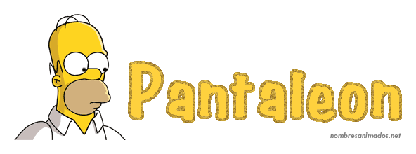 GIF animado nombre pantaleon - 0545