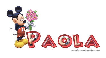GIF animado nombre paola - 0555
