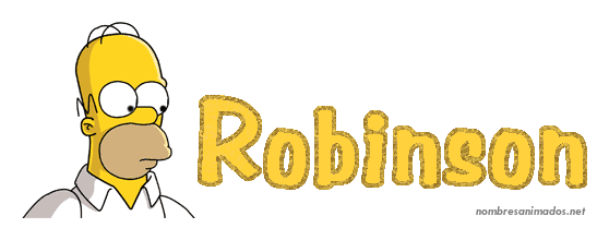 GIF animado nombre robinson - 0545